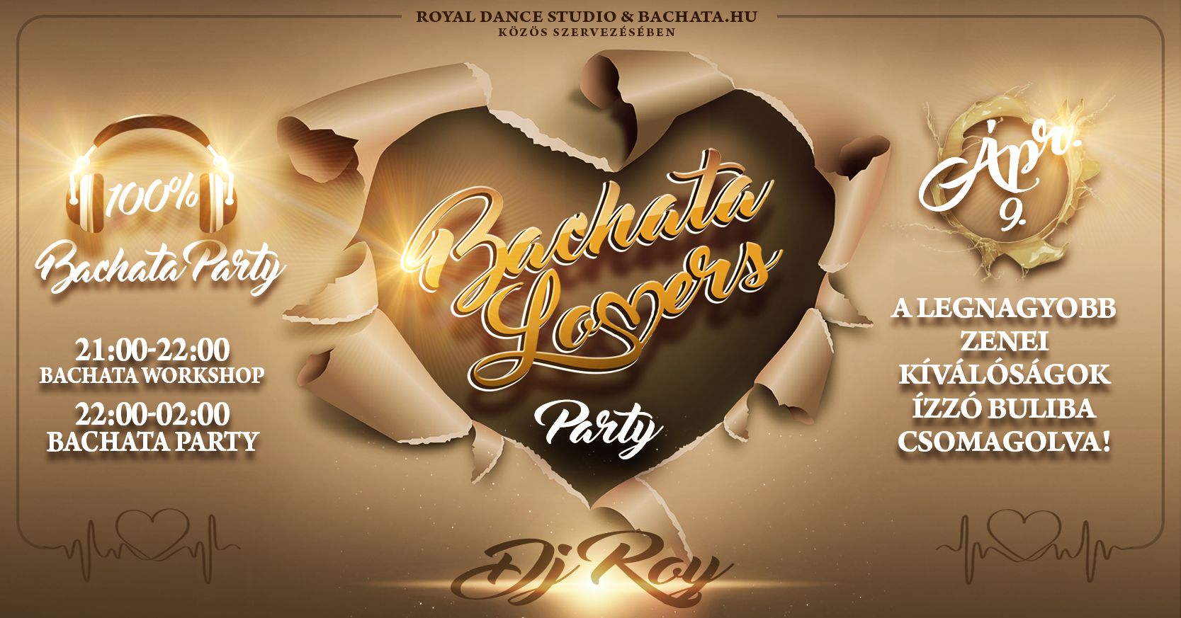 Bachata Lovers Party - április 9.